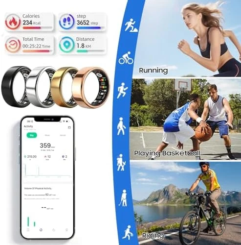 Smart Ring, Health Fitness Ring Gen 3 — Smart Ring, AutrefoisElf
