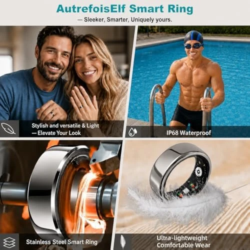 Smart Ring, Health Fitness Ring Gen 3 — Smart Ring, AutrefoisElf