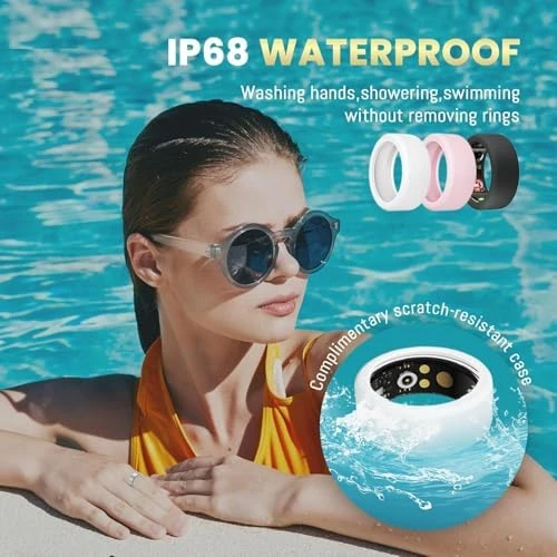 Smart Ring Health Tracker — Smart Ring, Oucscru