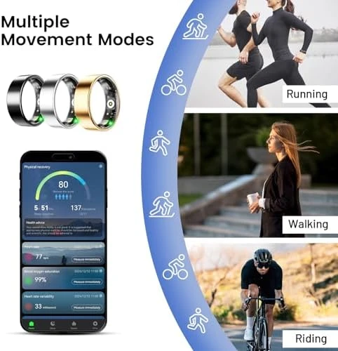 Smart Ring Health Tracker — Smart Ring, Mirlray