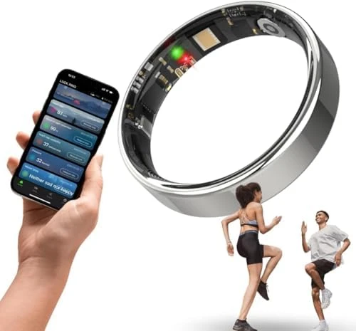 Smart Ring Ultra Thin 6.0mm Fitness Tracker — Smart Ring, PAERDUO