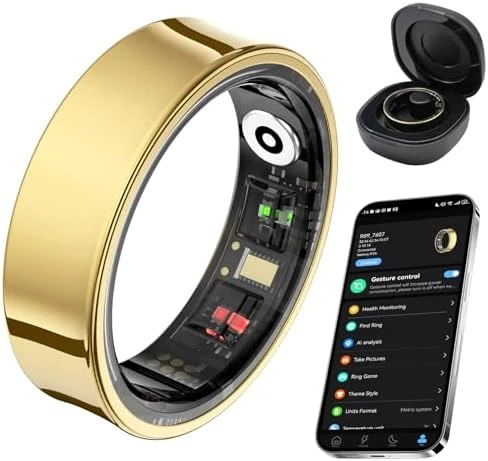 Smart Ring with Body Temperature Tracking — Smart Ring, AMOVAN
