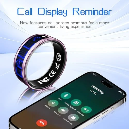 Smart Ring with Display Screen — Smart Ring, wepmous