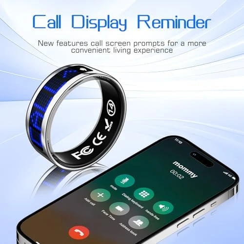 Smart Ring with Display Screen — Smart Ring, wepmous
