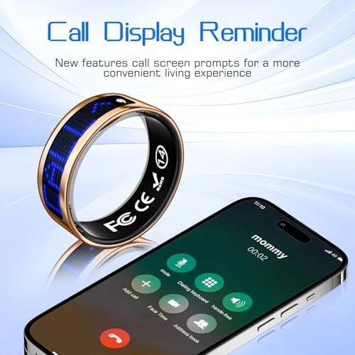 Smart Ring with Display Screen — Smart Ring, wepmous