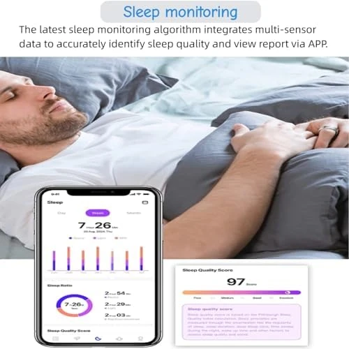 Smart Ring with Exclusive APP & Bluetooth 5.1, Magnetic Charging 18mAh Battery, 24/7 Health Monitor — Smart Ring, YouthWhisper