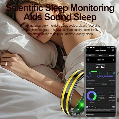 Smart Ring with Fitness Tracker and Sleep Monitor — Smart Ring, Yihou