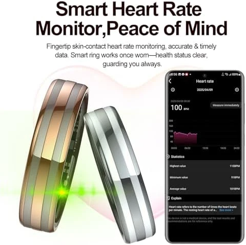 Smart Ring with Fitness Tracker and Sleep Monitor — Smart Ring, Yihou
