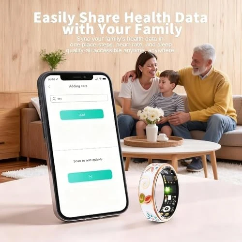 Smart Ring with Fitness Tracker — Smart Ring, DSHKISK