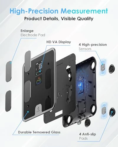 Smart Scale for Body Weight Fat — Smart Scale, CLORIS