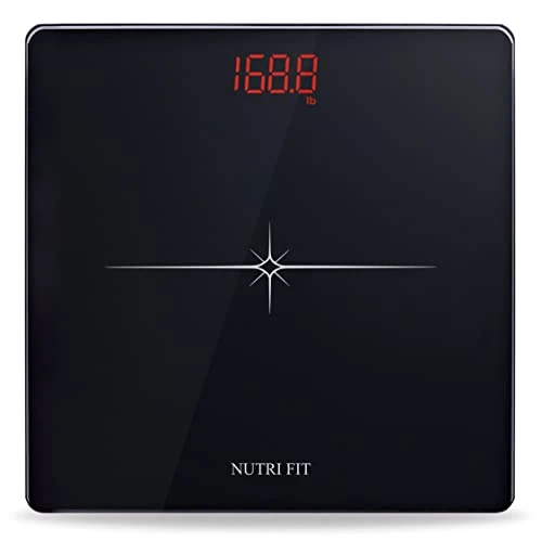 Smart Scale for Body Weight with Backlight LED Screen — Smart Scale, NUTRI FIT