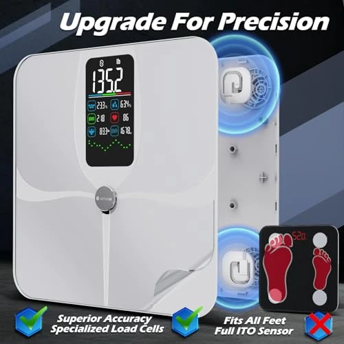 Smart Scale for Body Weight with BMI Body Fat Muscle Mass — Smart Scale, Lepulse