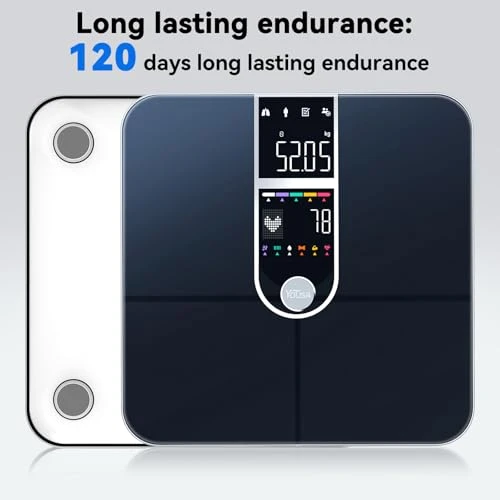 Smart Scale with 17-Point Body Composition Analyzer and Dual Color Screen — Smart Scale, Greetmed