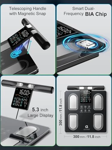 Smart Scale with Handle Display — Smart Scale, Arboleaf