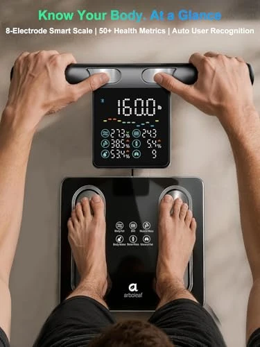 Smart Scale with Handle Display — Smart Scale, Arboleaf