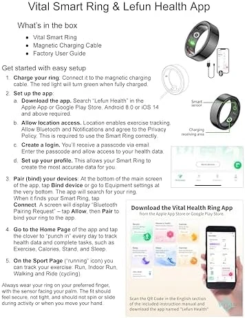 Vital Health Smart Ring — Smart Ring, Freeze2Trim