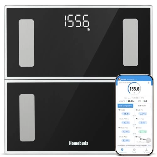 660lb Scale for Body Weight, Precision 0.1lb — Smart Scale, HOMEBUDS