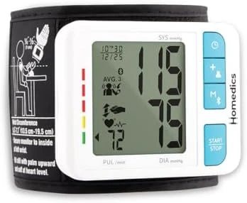 700 Series Wrist Cuff Blood Pressure Monitor — Blood Pressure Monitor, Homedics