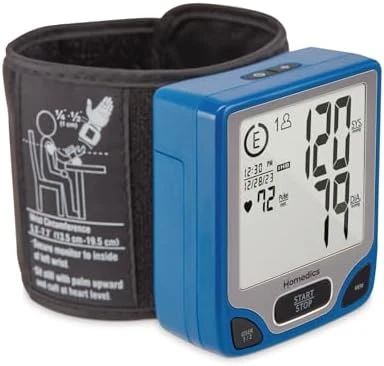 700 Series Wrist Cuff Blood Pressure Monitor — Blood Pressure Monitor, Homedics