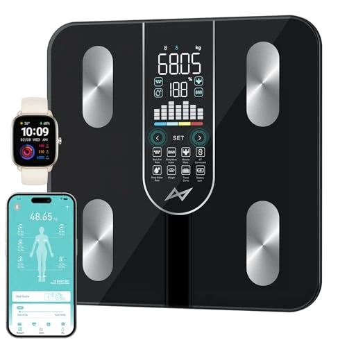 8-Electrode Smart Digital Bathroom Scale — Smart Scale, AXV
