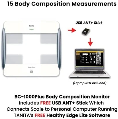ANT+ Wireless Body Composition Monitor — Smart Scale, TANITA