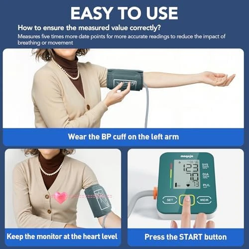 Arm Blood Pressure Monitor — Blood Pressure Monitor, maguja