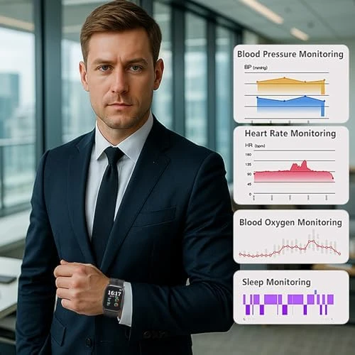 Blood Pressure Monitor Watch with Medical Clearance — Blood Pressure Monitor, Nymvik