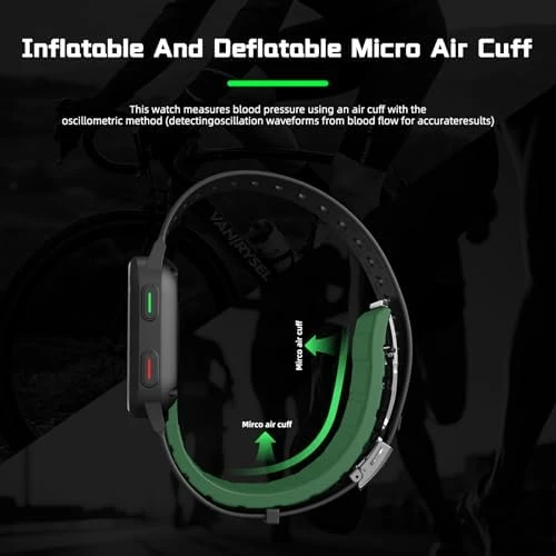 Blood Pressure Monitor Watch with Medical Clearance — Blood Pressure Monitor, Nymvik