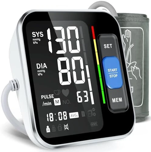 Blood Pressure Monitor with Large Display & Carrying Case — Blood Pressure Monitor, ATUDER