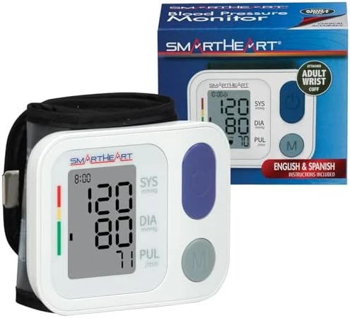 Blood Pressure Monitor - Wrist Cuff — Blood Pressure Monitor, SmartHeart