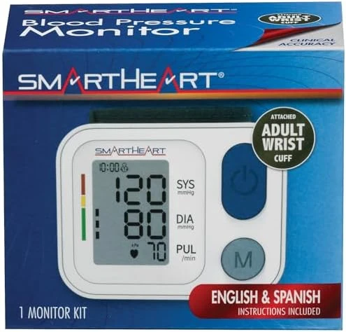 Blood Pressure Monitor - Wrist Cuff — Blood Pressure Monitor, SmartHeart