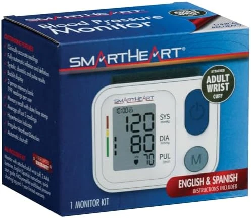 Blood Pressure Monitor - Wrist Cuff — Blood Pressure Monitor, SmartHeart