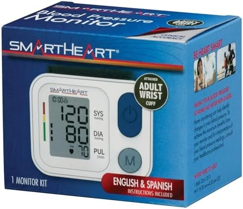 Blood Pressure Monitor - Wrist Cuff — Blood Pressure Monitor, SmartHeart