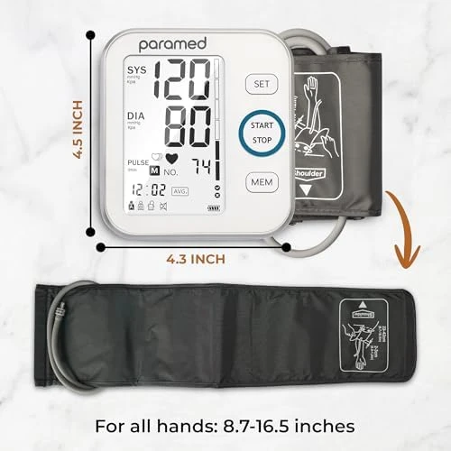 Blood Pressure Monitor — Blood Pressure Monitor, Paramed