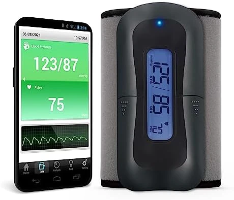 Bluetooth Blood Pressure Monitor- Wireless Upper Arm Cuff — Blood Pressure Monitor, MbH