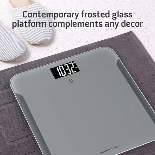 Bluetooth Digital Body Composition Scale 440 lb Capacity Smart Bathroom Scale with BMI and Weight Tracking for Multiple... — Smart Scale, Health o meter