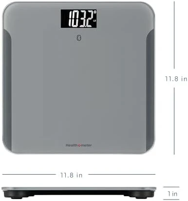 Bluetooth Digital Body Composition Scale 440 lb Capacity Smart Bathroom Scale with BMI and Weight Tracking for Multiple... — Smart Scale, Health o meter