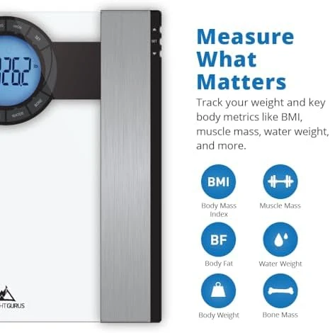 Bluetooth Smart Scale for Body Weight and BMI — Smart Scale, Greater Goods