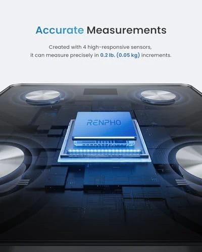 Body Fat Scale and Smart Tape Measure Bundle — Smart Scale, RENPHO
