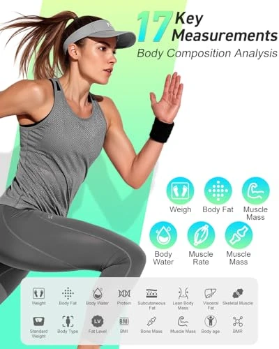 Body Fat Scale, Smart Scale for Body Weight 0.1lb High Accuracy, Digital Bathroom Weight Scale for BMI, Body Fat, Muscle... — Smart Scale, INSMART