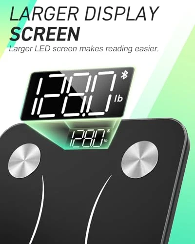 Body Fat Scale, Smart Scale for Body Weight 0.1lb High Accuracy, Digital Bathroom Weight Scale for BMI, Body Fat, Muscle... — Smart Scale, INSMART