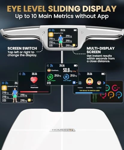 Body Fat Scale — Smart Scale, Homerz