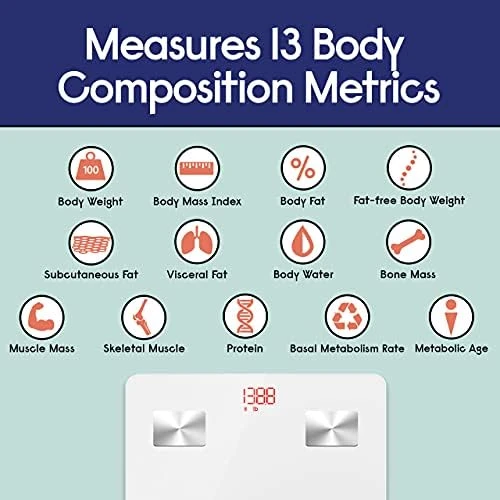 Custom Bluetooth Body Fat Scale — Smart Scale, EnerPlex