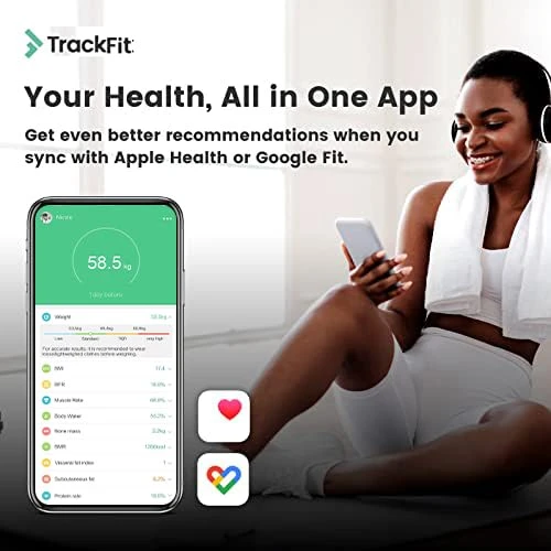 Dara Smart BMI Digital Scale — Smart Scale, FITTRACK