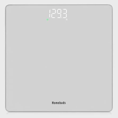 Digital Bathroom Scale for Body Weight and Fat — Smart Scale, HOMEBUDS