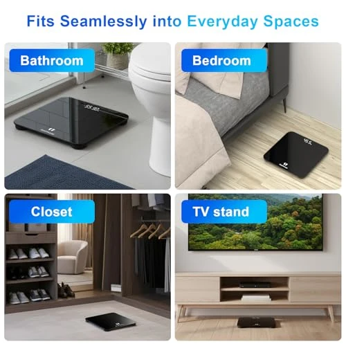 Digital Bathroom Scale for Body Weight — Smart Scale, Healthkeep