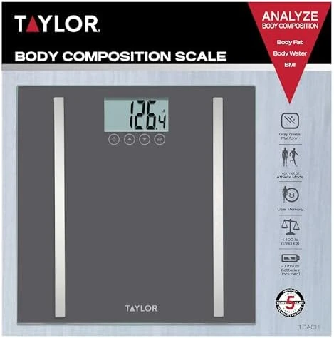 Digital Body Composition Scale — Smart Scale, Taylor