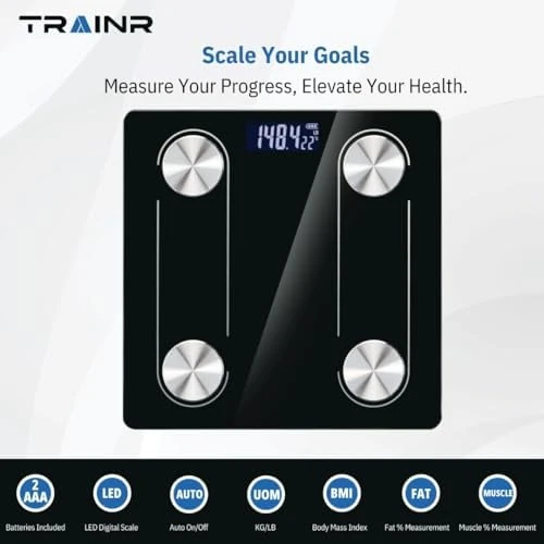 Digital Body Scale — Smart Scale, Trainr