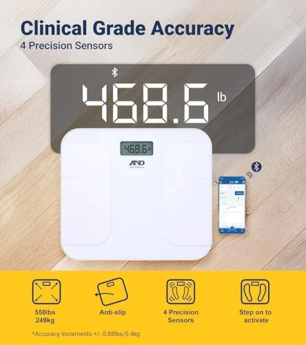 Digital Body Weight Scale — Smart Scale, A&D Medical