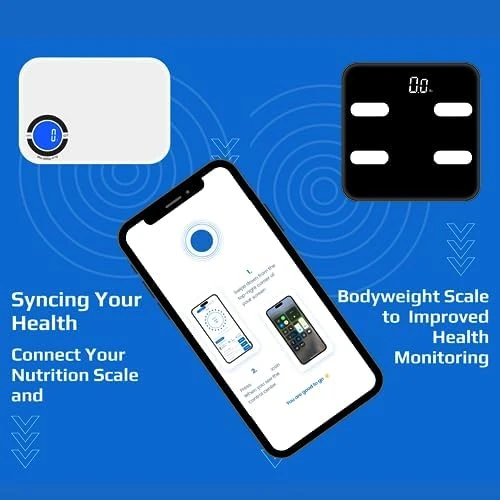 Digital Scale for Body Weight, Black BMI Scale with App Sync — Smart Scale, NEXTLEVEL FIT Store